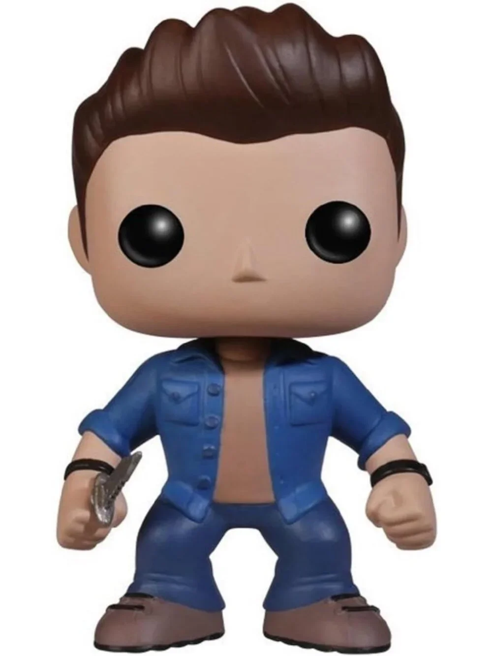 Supernatural Dean Action Figure - Funko Pop! Collectible, Blue, TV Show